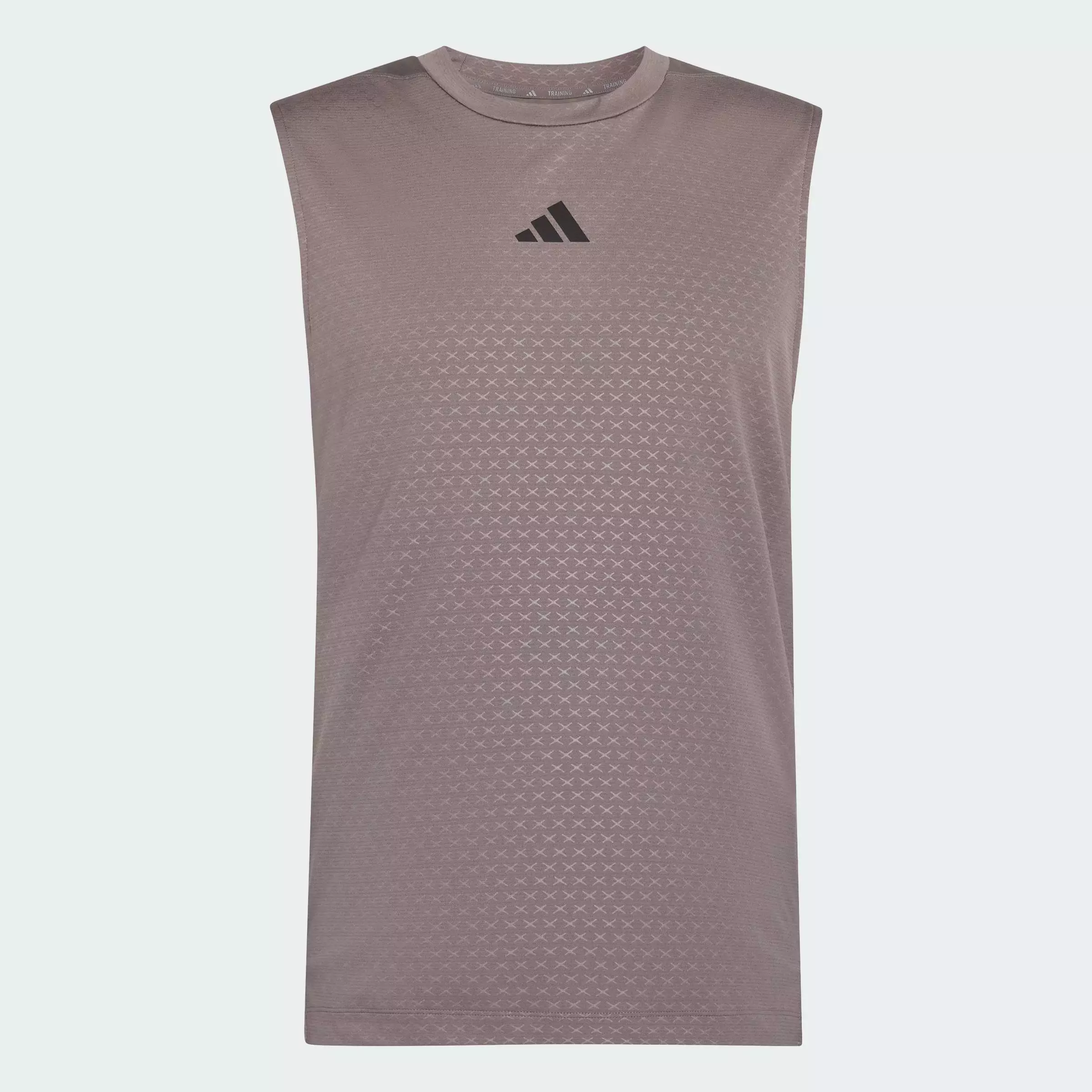 Gym & Training D4T PrimeLift 3 STRIPES TANK TOP Men Brown KD0375
