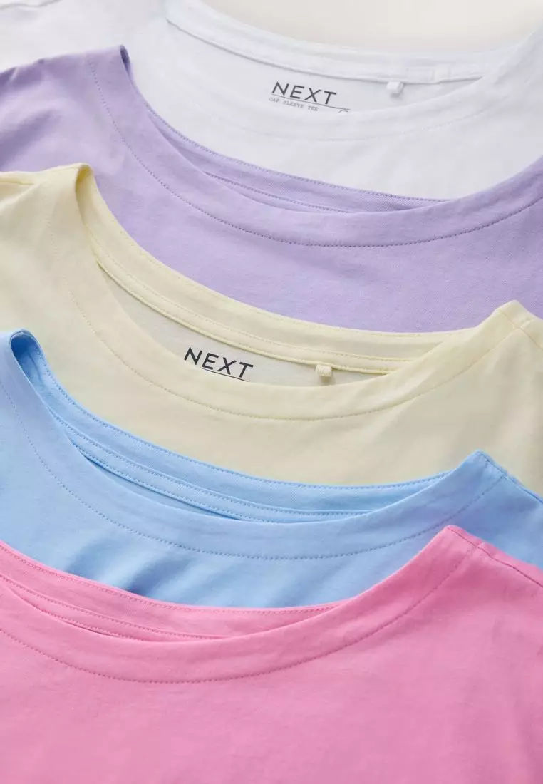 Cap Sleeve T-Shirts 5 Pack