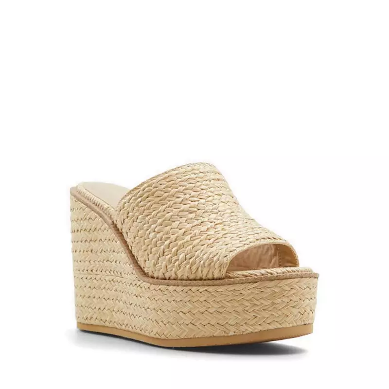 ALDO Midsommar Women's Wedge Sandals - Open Natural