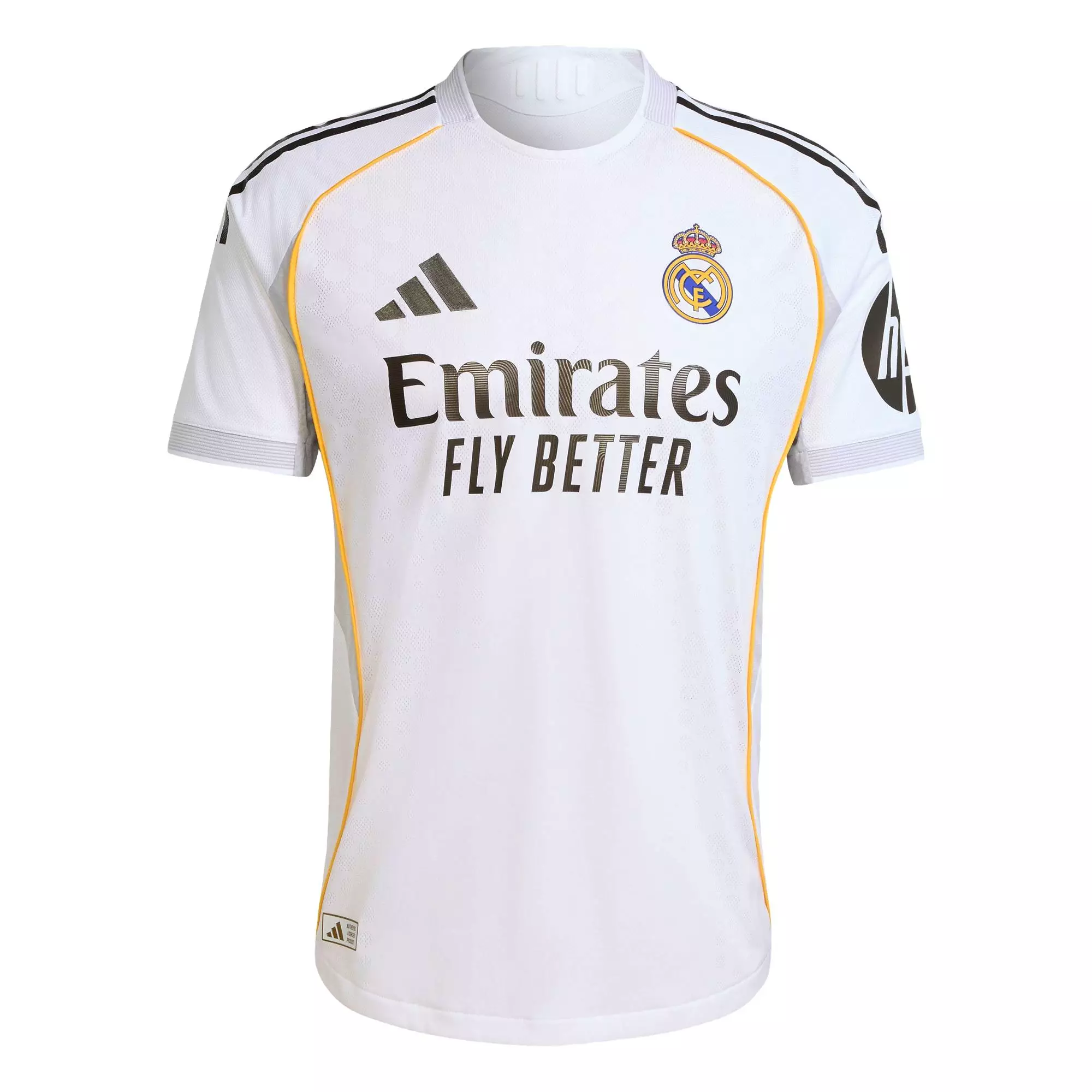 Football Real Madrid 25/26 Home Authentic Jersey Men White JV5918
