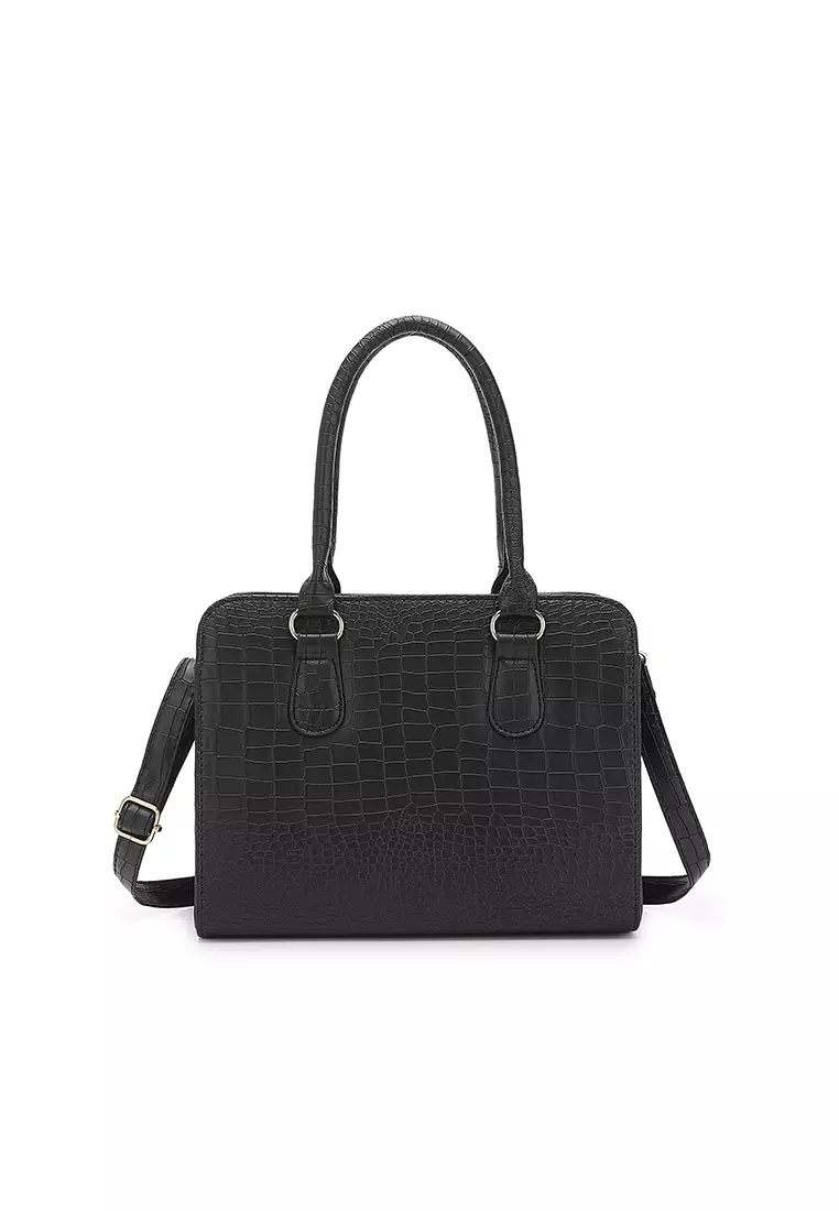 Women's Top Handle Bag / Sling Bag / Crossbody Bag / Shoulder Bag (手拿袋 / 斜孭袋 / 單肩包) - 黑色
