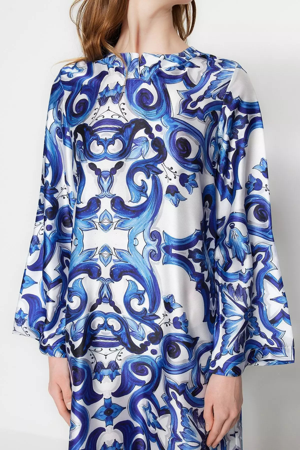 MODEST Print Dress