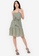 ZALORA BASICS green Ruffle Hem Strapless Dress 04F28AA04DFDD8GS_4