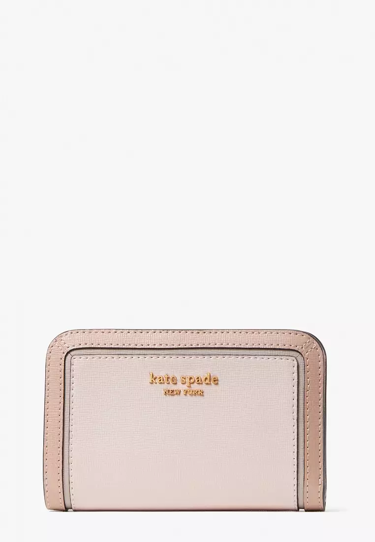 MORGAN COLORBLOCKED COMPACT WALLET