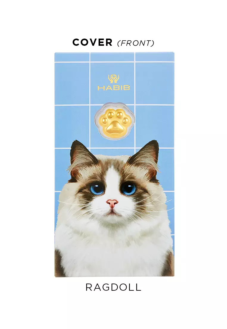 HABIB Cat Collection (Ragdoll) | 999.9 Gold Wafer (0.20g)