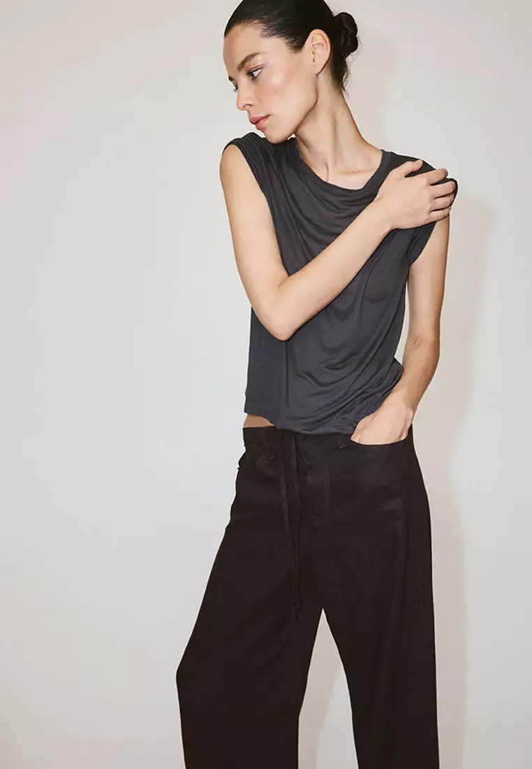 Bow Linen Trousers