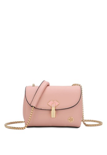 Wild Channel pink Women's Sling Bag / Shoulder Bag DC8B1AC5222140GS_1
