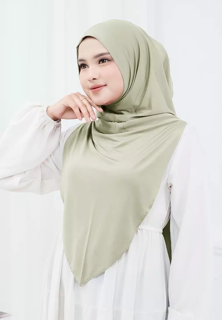 HIJAB INSTAN NAIMA - OLIVE