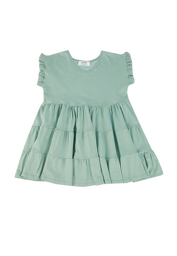 Trendyol green A-Line Dress 5BECEKAC92E421GS_1