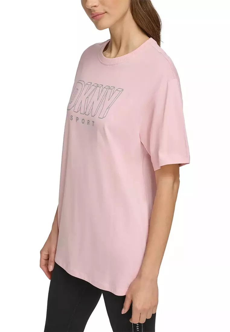 3D Glitter Outline Logo Legging Tee