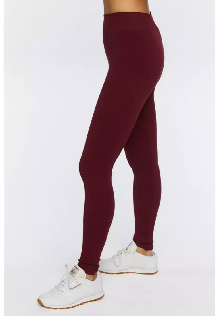 Forever 21 red leggings store