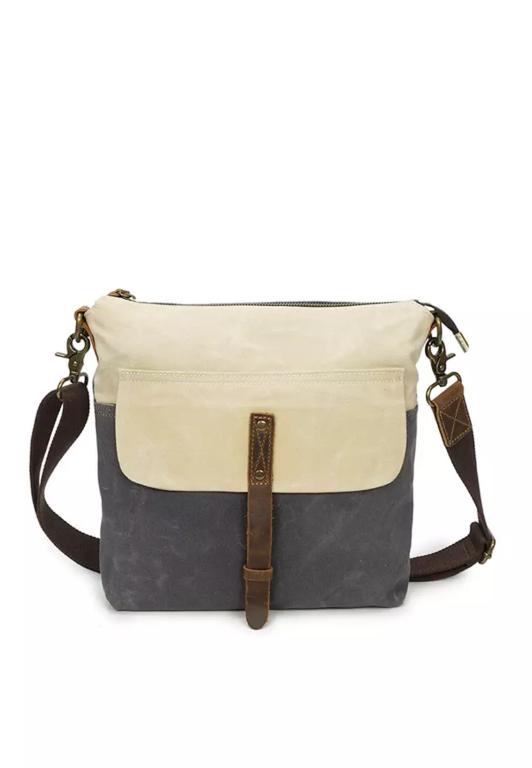 Canvas shoulder bags for ladies best sale