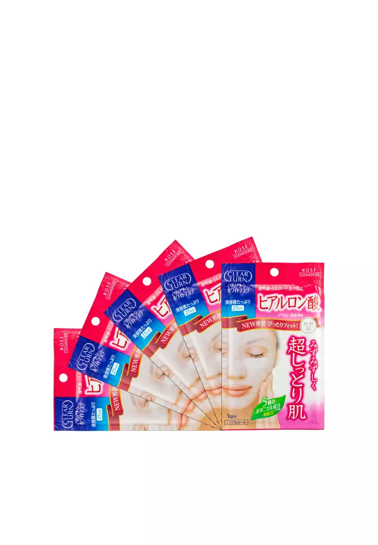 Kose Cosmeport 透明質酸保濕鎖水面膜 (5件裝)