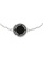 MARC JACOBS black and silver Marc Jacobs Disc Bracelet M0008540 Silver Black 4591AAC7A5753CGS_2