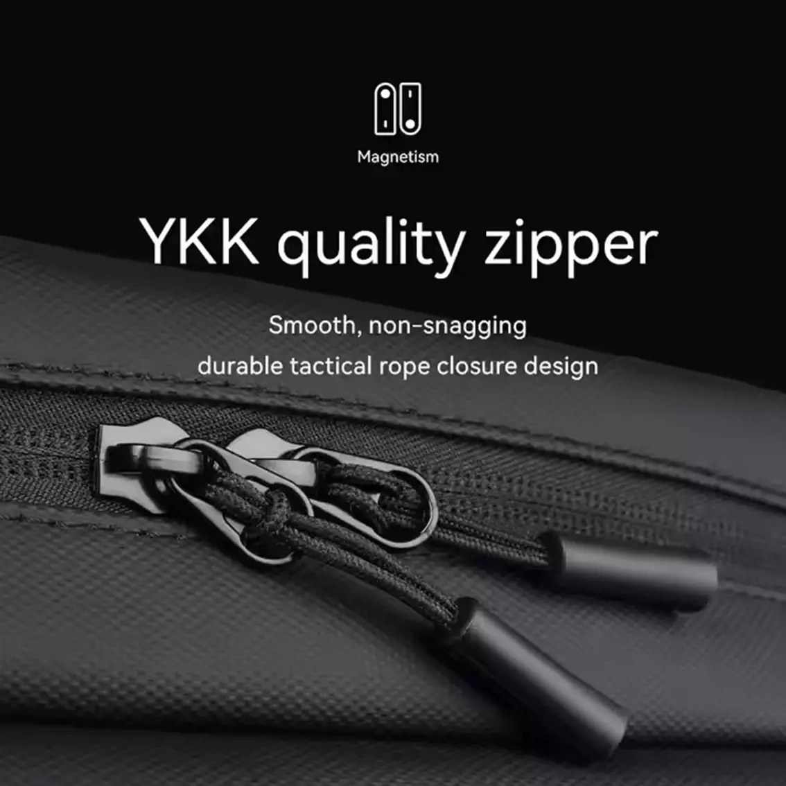 Mark Ryden Tas Selempang Pria Crossbody Waist Bag Sling Bag MR532 - BLACK