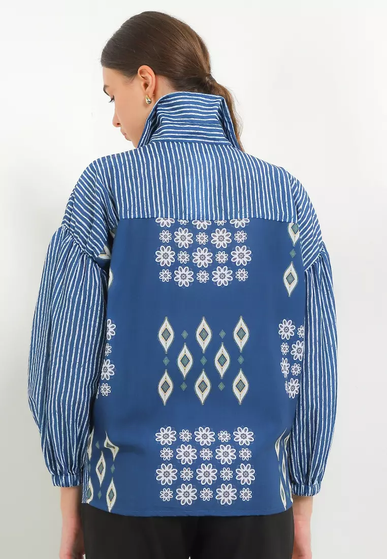 Woman's Shirt Audrey Baloon Cut&Sew