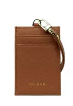 Mel&Co Saffiano-Effect Zip-Up Lanyard Card Holder 2023, Buy Mel&Co Online