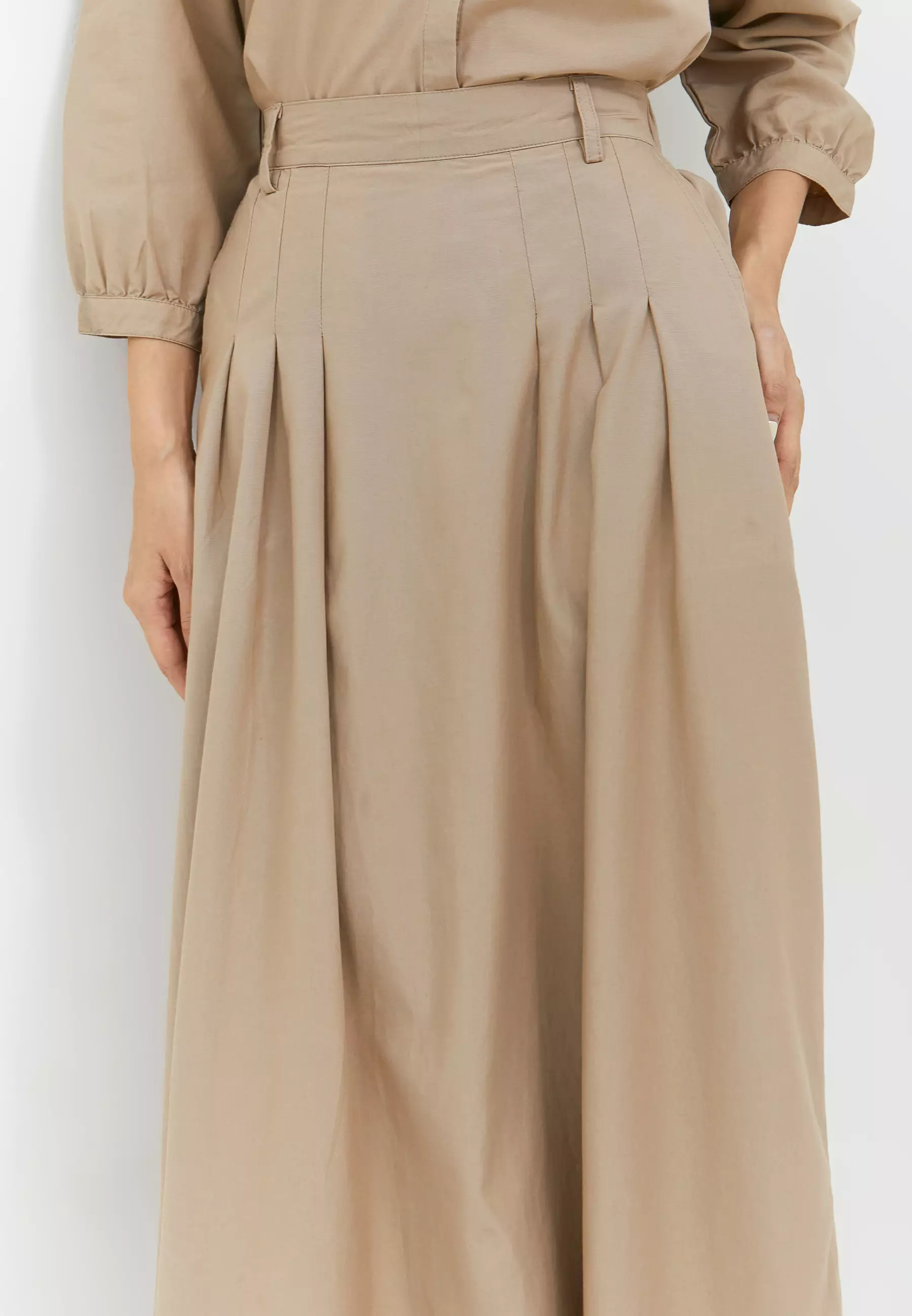 Renata Light Brown Skirt (G.2207)