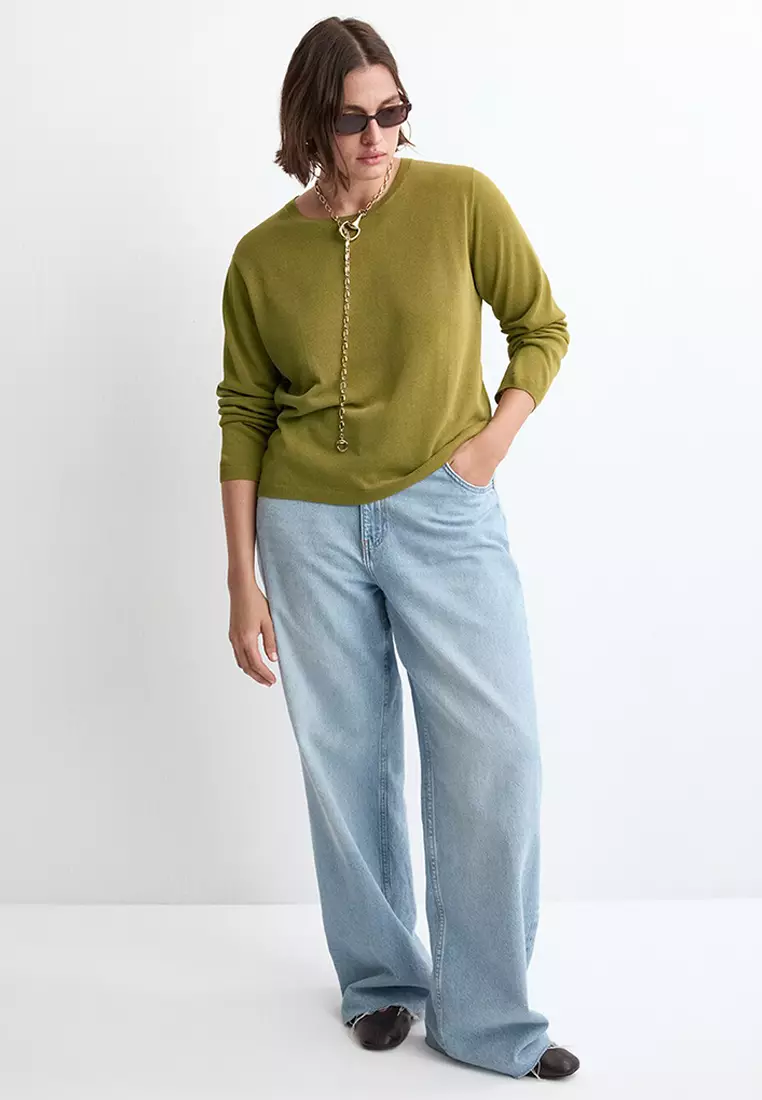 Long-Sleeves Knitted Sweater