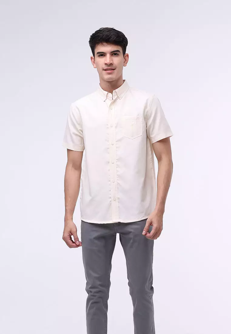 Woven Polo Short Sleeve