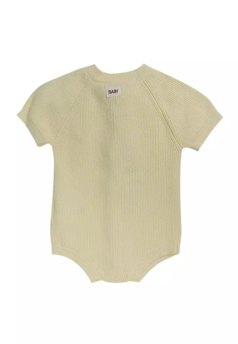 Organic Raglan Knit Bubbysuit