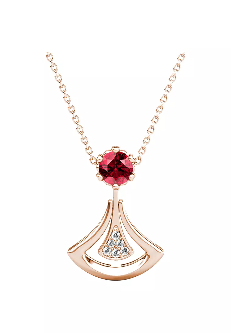 Dual Soul Crystal ( 4 style ) Pendant RG - Kalung Crystal by Her Jewellery