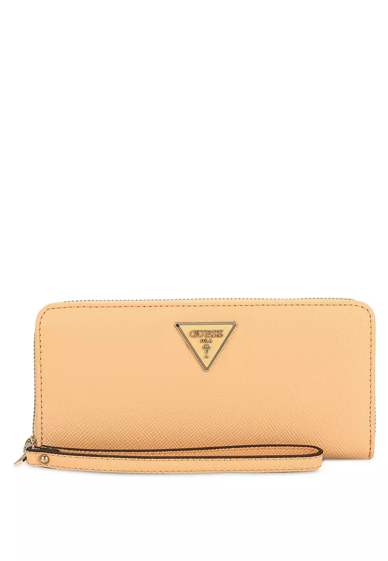 Buy Guess Lisbet Large Zip Around Wallet 2023 Online | ZALORA