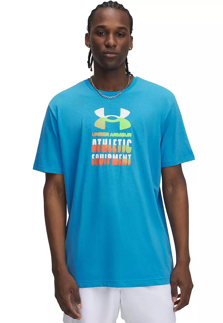 線上選購 Under Armour 熱浪LOGO短袖T恤 | ZALORA 台灣