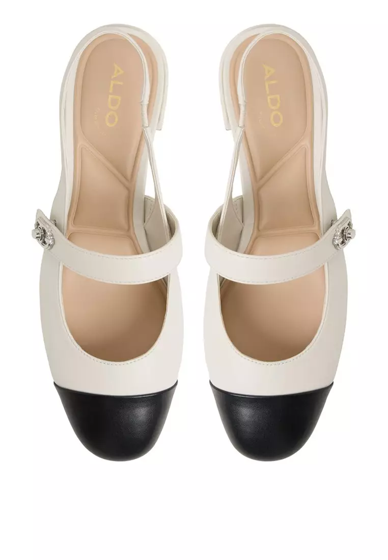 Agathe Slingback Low Block Heels