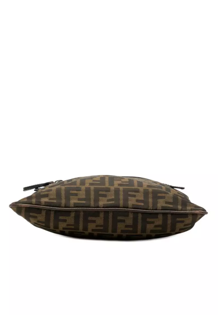 Pre-Loved Fendi Zucca Canvas Crossbody