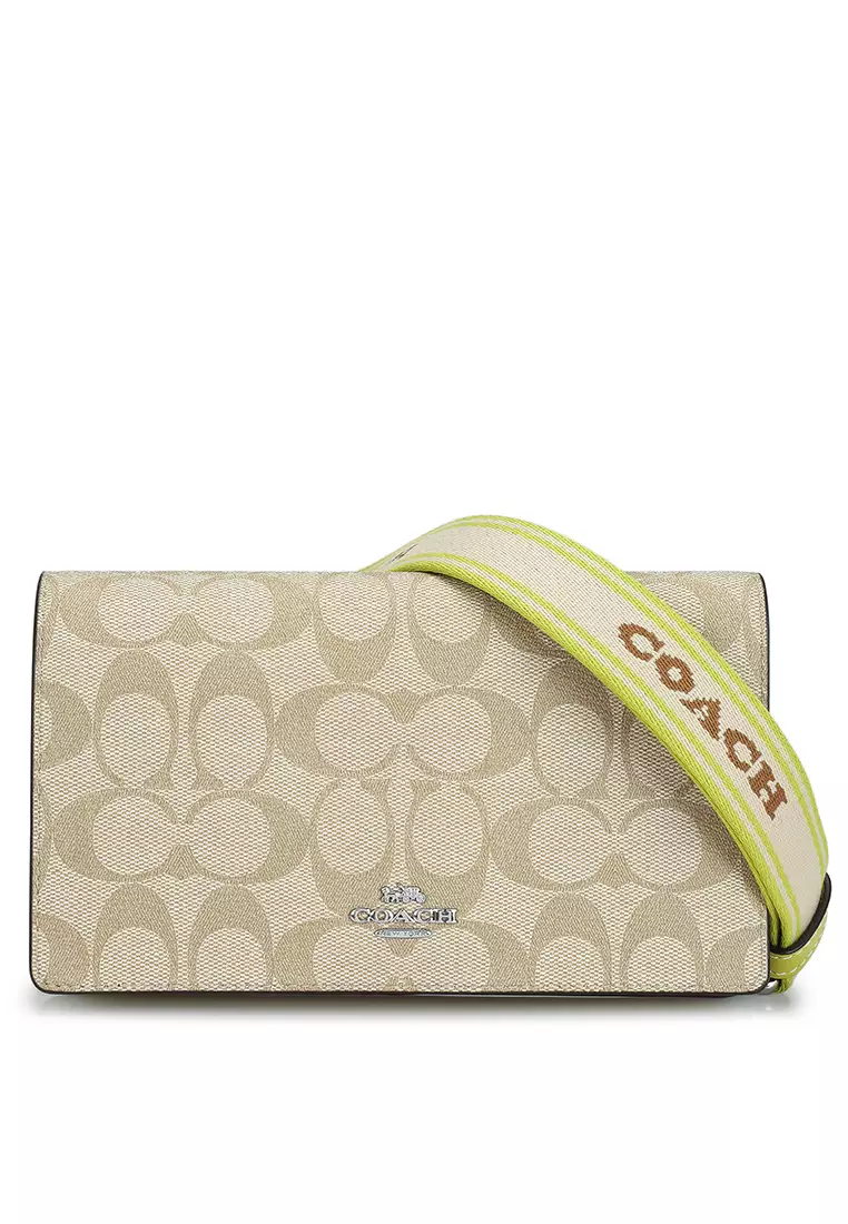 Coach anna foldover online crossbody