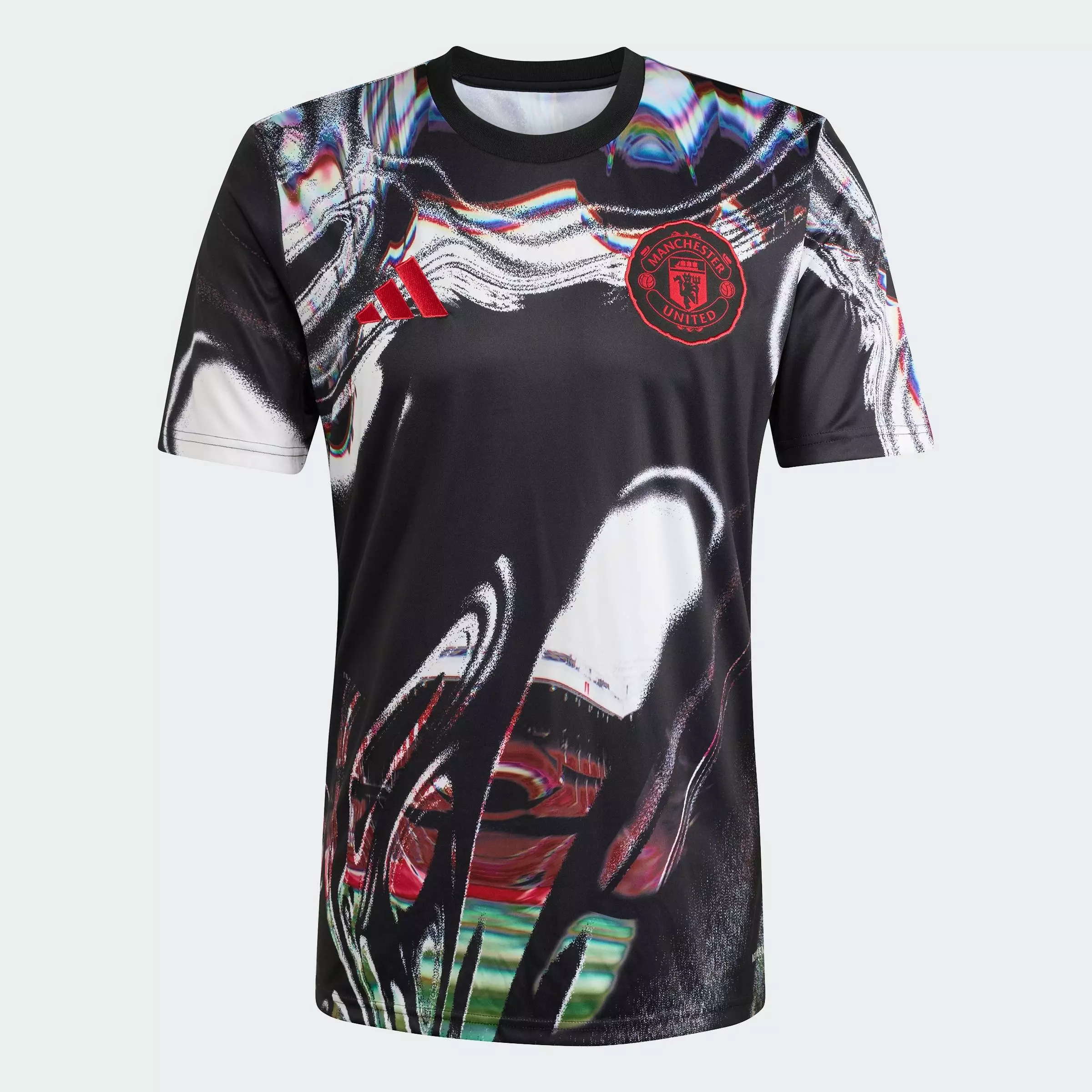 Football Manchester United 25/26 Pre Match Jersey Men Black KA6419