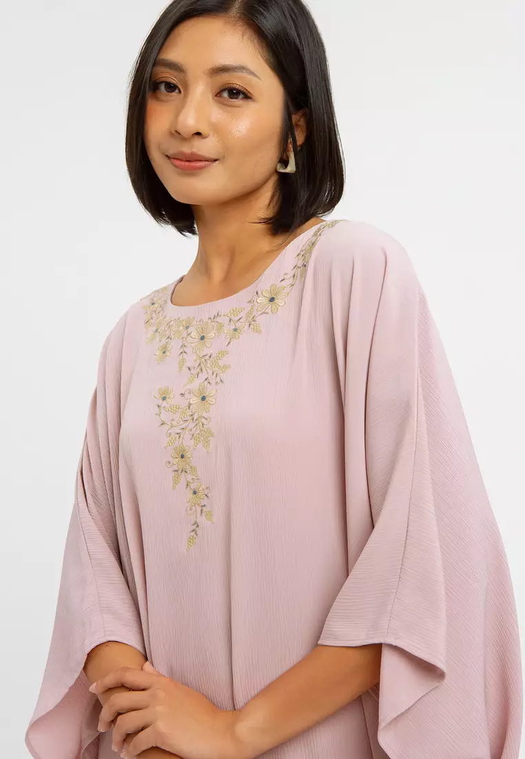 Minimal Kaftan Suhana Dusty Pink