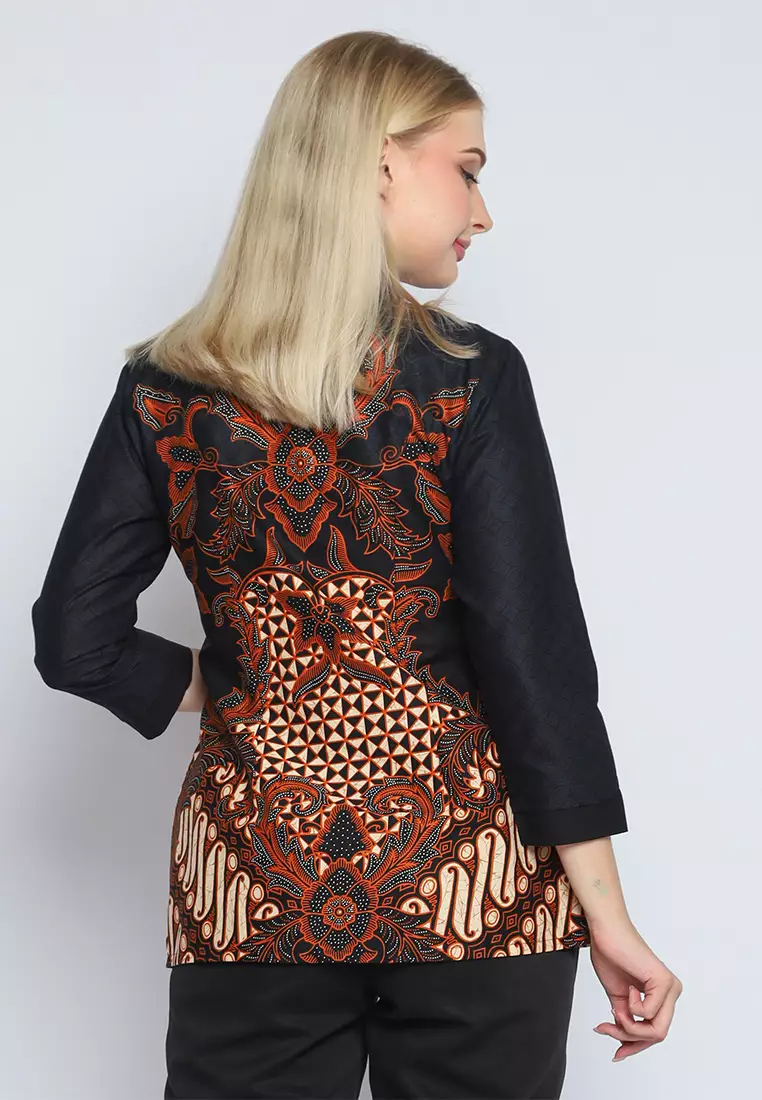 Hadinata Batik Wanita Blouse Anissa Abista