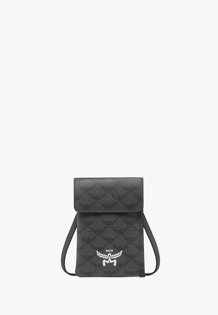 [MCM]★Himmel Lauretos Crossbody Large Himmel Crossbody Wallet in Lauretos Cognac | MCM ®US