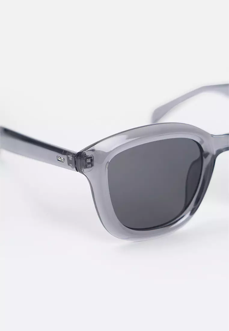 Curved Square Tinted Sunglasses