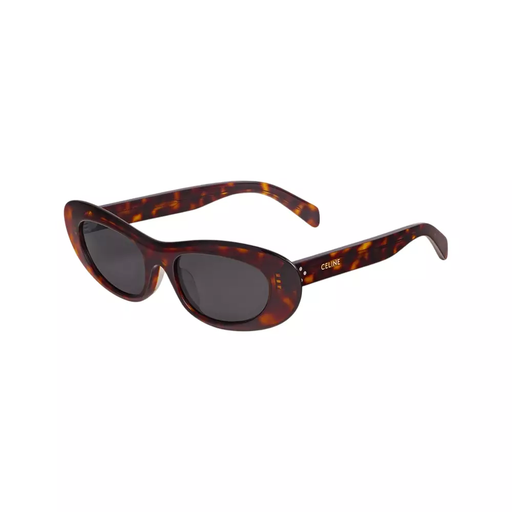 [4.4PRIL KEJUTAN HARGA] S310 Acetate Cat Eye Sunglasses Red Havana