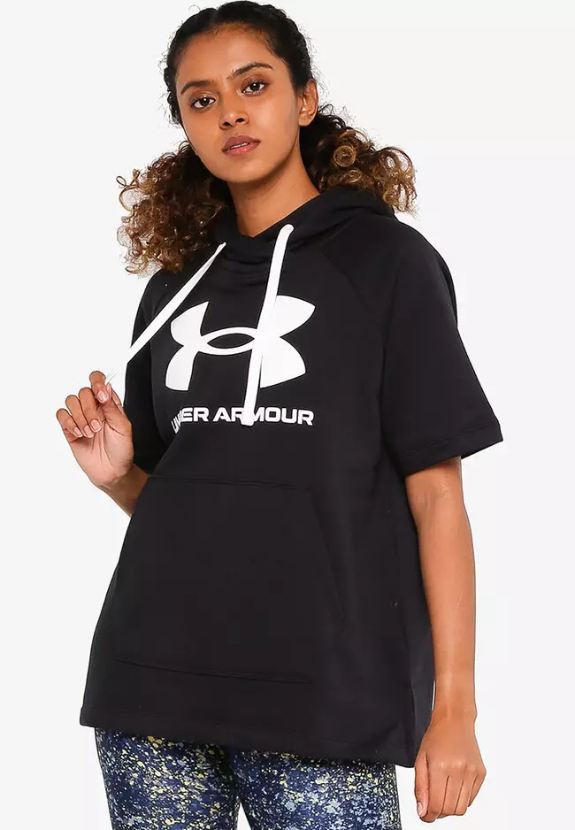 Buy Under Armour Rival Fleece Short Sleeves Hoodie Online