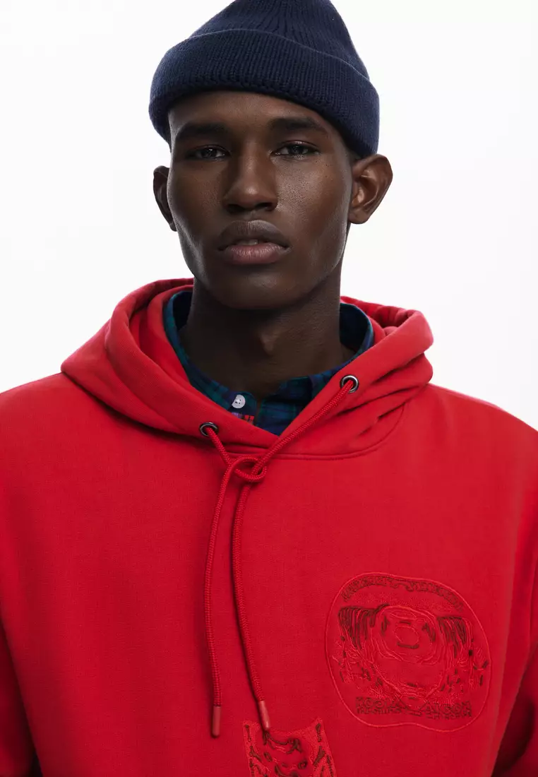 Tiger Embroidered Sweatshirt