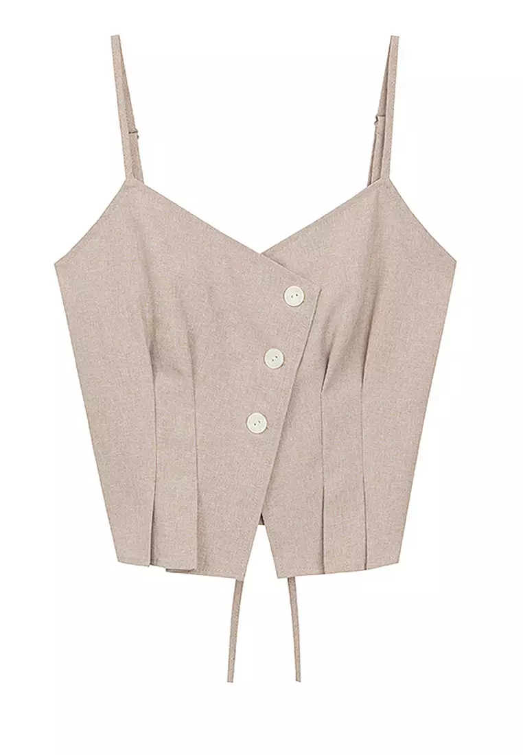 Cinched Waist Cami Top