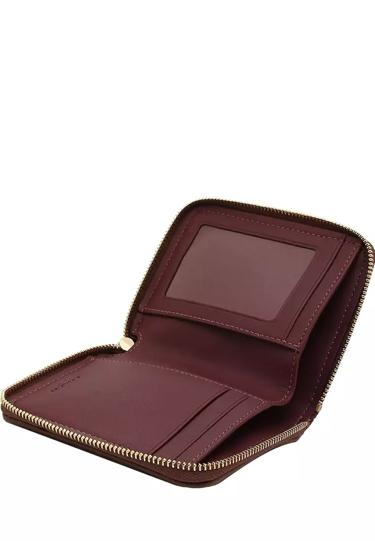 Coach mini zip around wallet Clearance