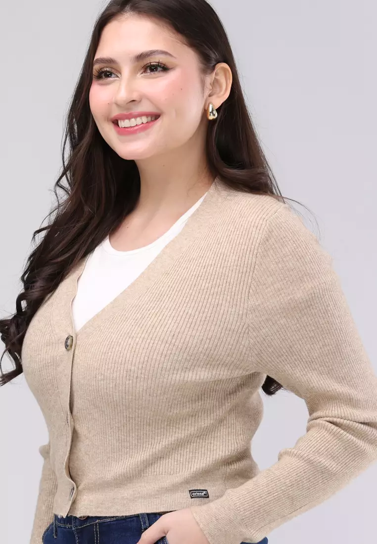 Knitted Long Sleeves Cardigan