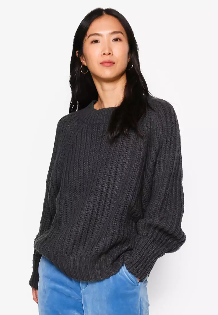 Buy Heather Knit Pullover 2023 Online | ZALORA Singapore