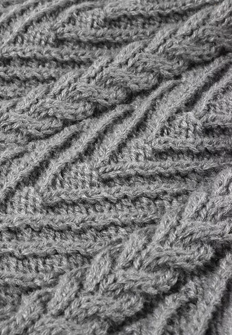 Extra Warm Inner Faux Woolen Knit Beanies JW MC-23B050