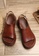 Twenty Eight Shoes brown Platform Leather Casual Sandals QB183-2 84BE2SH04833B2GS_7