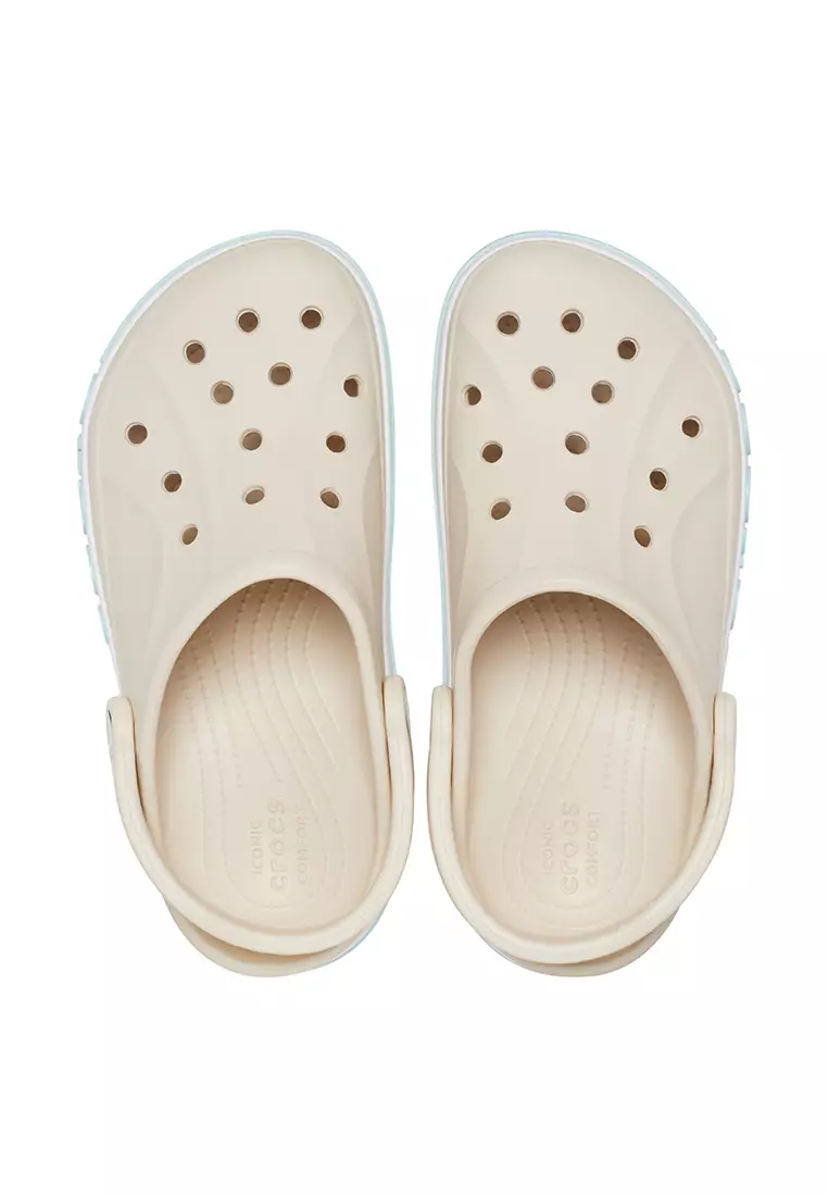 Buy CROCS Crocs Unisex Bayaband Clog - Winter White/Multi Online ...