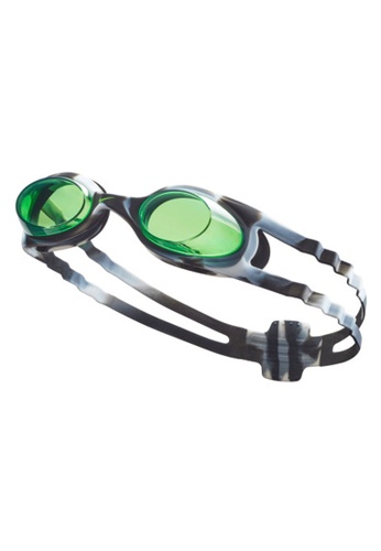 Nike grey and green Nike Swim Kid's Easy Fit Sport Goggles 6334FACAC40649GS_1