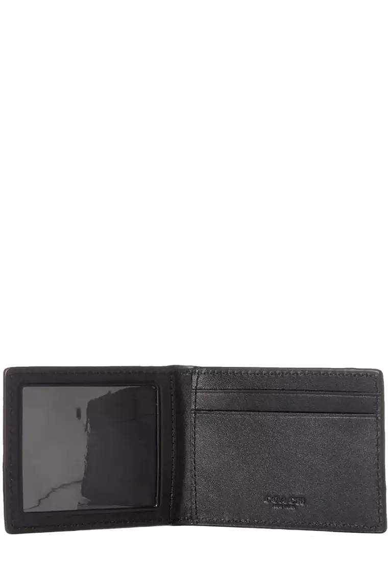 Buy Coach In Wallet In Signature Leather in Black CR957 2025