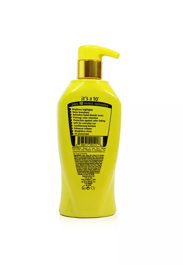 It's A 10 - Miracle Brightening Shampoo (For Blondes) 295.7ml/10oz