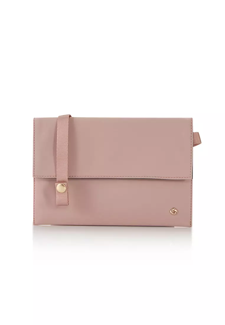 VALERIE TOTE + 14.1" LAPTOP SLV - ROSEQUARTZ